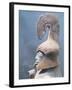 Detail of Terracotta Statuette of Athena, from Gortyn, Crete, Greece-null-Framed Giclee Print