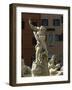 Detail of the 19th Century Fontana Del Nettuno, Piazza Navona, Rome, Lazio, Italy, Europe-Tomlinson Ruth-Framed Photographic Print