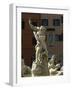 Detail of the 19th Century Fontana Del Nettuno, Piazza Navona, Rome, Lazio, Italy, Europe-Tomlinson Ruth-Framed Photographic Print