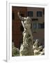 Detail of the 19th Century Fontana Del Nettuno, Piazza Navona, Rome, Lazio, Italy, Europe-Tomlinson Ruth-Framed Photographic Print