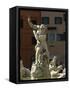 Detail of the 19th Century Fontana Del Nettuno, Piazza Navona, Rome, Lazio, Italy, Europe-Tomlinson Ruth-Framed Stretched Canvas