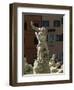 Detail of the 19th Century Fontana Del Nettuno, Piazza Navona, Rome, Lazio, Italy, Europe-Tomlinson Ruth-Framed Photographic Print