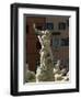 Detail of the 19th Century Fontana Del Nettuno, Piazza Navona, Rome, Lazio, Italy, Europe-Tomlinson Ruth-Framed Photographic Print