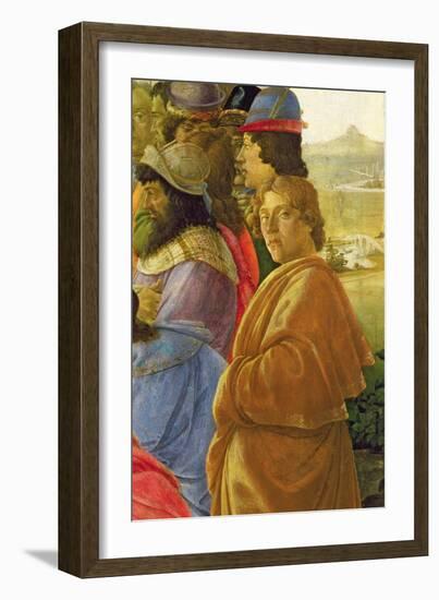 Detail of the Adoration of the Magi-Sandro Botticelli-Framed Giclee Print