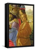 Detail of the Adoration of the Magi-Sandro Botticelli-Framed Stretched Canvas