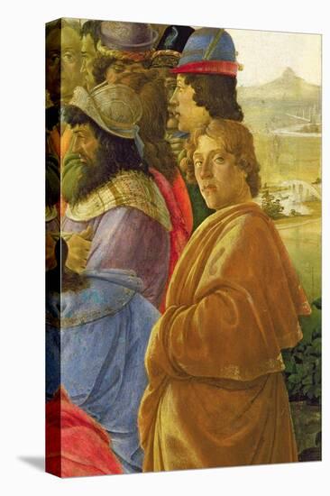 Detail of the Adoration of the Magi-Sandro Botticelli-Stretched Canvas