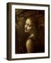 Detail of the Angel, from the Virgin of the Rocks-Leonardo da Vinci-Framed Giclee Print