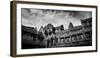 Detail of the Bakan Gallery inside Angkor Wat, Siem Reap, Cambodia-Panoramic Images-Framed Photographic Print