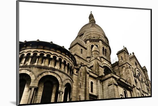 Detail of the Basilica of the Sacred Heart of Paris-dabldy-Mounted Photographic Print