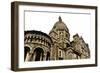 Detail of the Basilica of the Sacred Heart of Paris-dabldy-Framed Photographic Print