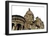 Detail of the Basilica of the Sacred Heart of Paris-dabldy-Framed Photographic Print