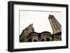 Detail of the Basilica of the Sacred Heart of Paris-dabldy-Framed Photographic Print