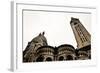 Detail of the Basilica of the Sacred Heart of Paris-dabldy-Framed Photographic Print