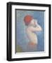 Detail of the Bathers at Asnières, 1884-Georges Pierre Seurat-Framed Giclee Print