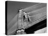 Detail of the Brooklyn Bridge-Alfred Eisenstaedt-Stretched Canvas