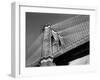 Detail of the Brooklyn Bridge-Alfred Eisenstaedt-Framed Photographic Print