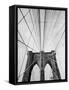 Detail of the Brooklyn Bridge-Alfred Eisenstaedt-Framed Stretched Canvas