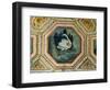 Detail of the Ceiling Decoration in the Salon of the Swans, 15th Century-null-Framed Giclee Print