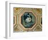 Detail of the Ceiling Decoration in the Salon of the Swans, 15th Century-null-Framed Giclee Print