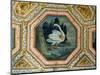 Detail of the Ceiling Decoration in the Salon of the Swans, 15th Century-null-Mounted Giclee Print