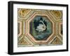 Detail of the Ceiling Decoration in the Salon of the Swans, 15th Century-null-Framed Giclee Print