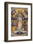 Detail of the Ceiling Showing Jesus and the Apostles-Godong-Framed Photographic Print