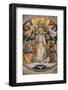 Detail of the Ceiling Showing Jesus and the Apostles-Godong-Framed Photographic Print