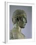 Detail of the Charioteer of Delphi, also known as Heniokhos-null-Framed Photographic Print