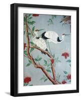 Detail of the Chinese Wallpaper, King's Sitting Room-null-Framed Photographic Print