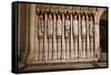 Detail of the Choir Screen in York Minster-Julian Elliott-Framed Stretched Canvas