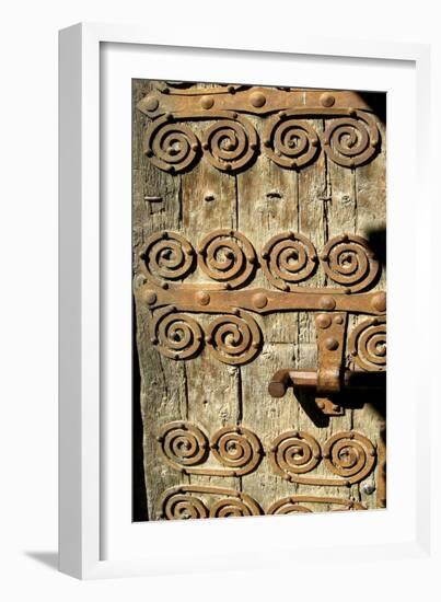 Detail of the Church Door (Photo)-null-Framed Giclee Print