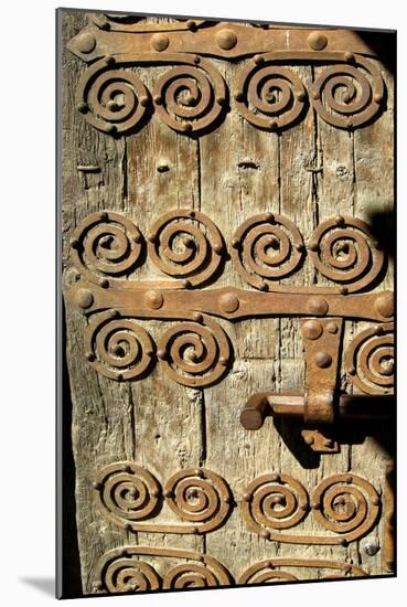 Detail of the Church Door (Photo)-null-Mounted Giclee Print