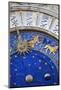 Detail of the Clock Face on the Torre Dell in the Piazza San Marco, San Marco, Venice-Cahir Davitt-Mounted Photographic Print