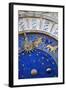 Detail of the Clock Face on the Torre Dell in the Piazza San Marco, San Marco, Venice-Cahir Davitt-Framed Photographic Print