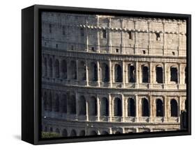 Detail of the Colloseum, Rome, Lazio, Italy-James Emmerson-Framed Stretched Canvas