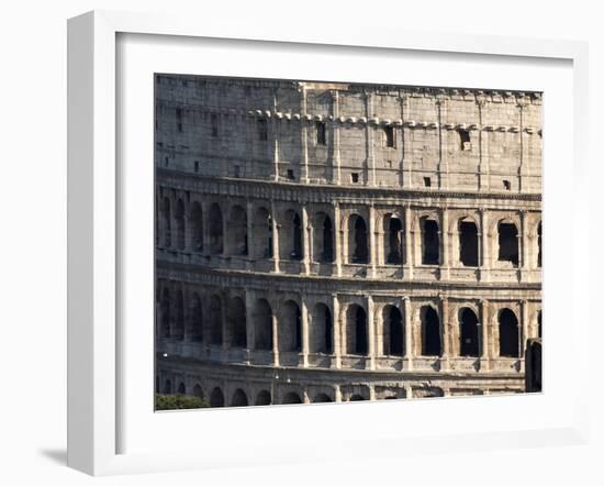 Detail of the Colloseum, Rome, Lazio, Italy-James Emmerson-Framed Photographic Print
