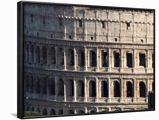 Detail of the Colloseum, Rome, Lazio, Italy-James Emmerson-Framed Photographic Print