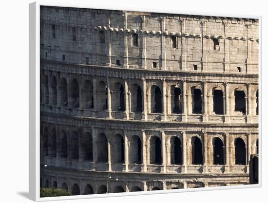 Detail of the Colloseum, Rome, Lazio, Italy-James Emmerson-Framed Photographic Print