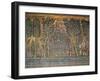 Detail of the Courtyard Mosaic Decoration, 706 - 705, 8th Century-null-Framed Photographic Print