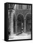 Detail of the Courtyard of the Palazzo Vecchio, 1842-null-Framed Stretched Canvas