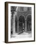 Detail of the Courtyard of the Palazzo Vecchio, 1842-null-Framed Giclee Print