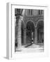 Detail of the Courtyard of the Palazzo Vecchio, 1842-null-Framed Giclee Print