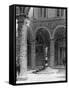Detail of the Courtyard of the Palazzo Vecchio, 1842-null-Framed Stretched Canvas