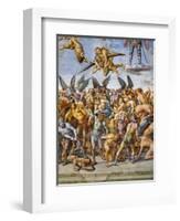 Detail of The Damned in Hell-Luca Signorelli-Framed Giclee Print
