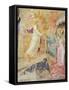 Detail of 'The Descent from the Cross', Capellone Degli Spagnoli, 1365-67-Andrea Di Bonaiuto-Framed Stretched Canvas