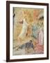 Detail of 'The Descent from the Cross', Capellone Degli Spagnoli, 1365-67-Andrea Di Bonaiuto-Framed Giclee Print