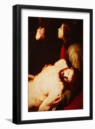 Detail of the Descent from the Cross-Jusepe de Ribera-Framed Giclee Print