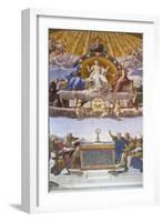 Detail of the Disputation of the Holy Sacrament, C.1509-10-Raphael-Framed Giclee Print