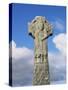 Detail of the Doorty Cross, 13Ft Tall and Dating from the 12th Century, Kilfenora, Munster-Roy Rainford-Stretched Canvas