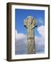 Detail of the Doorty Cross, 13Ft Tall and Dating from the 12th Century, Kilfenora, Munster-Roy Rainford-Framed Photographic Print